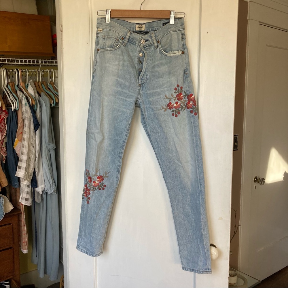 Citizens of Humanity Liya Jeans with Embroidery